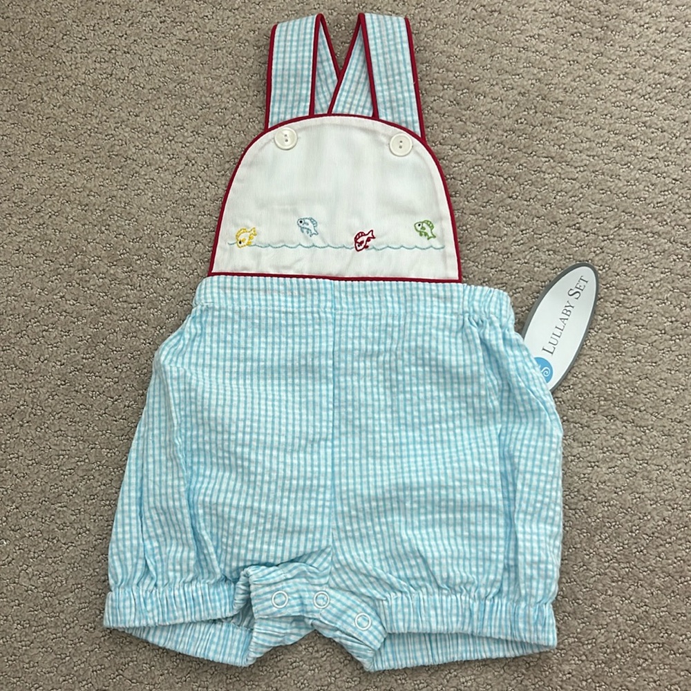 NWT Lullaby Set fish sunsuit